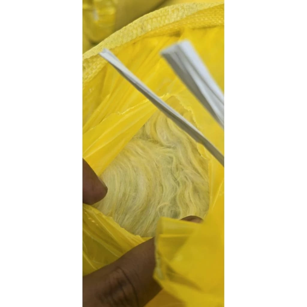 GLASSWOOL TEBAL 25 MM LEBAR 120 CM PANJANG 30 METER DENSITI 16KG/M3