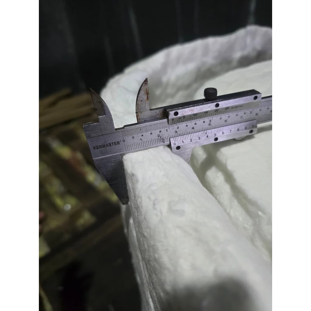 Ceramic Fiberglass Densitas 60kg/m³: Solusi Isolasi Termal Efisien (7,2m x 60cm)